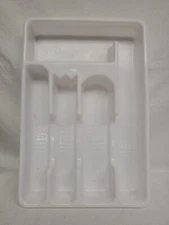 Vintage Rubbermaid Silverware Flatware Storage Tray Organizer 📦 