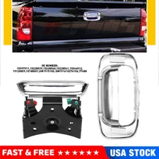 Chrome Tailgate Tail Gate Handle & Bezel for 99-07 Chevy Silverado Pickup Truck