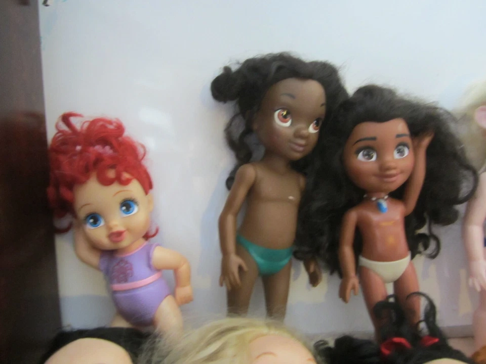 Disney Store Animators Collection 16" Princess Doll Lot of 12+ - Image 2 of 4