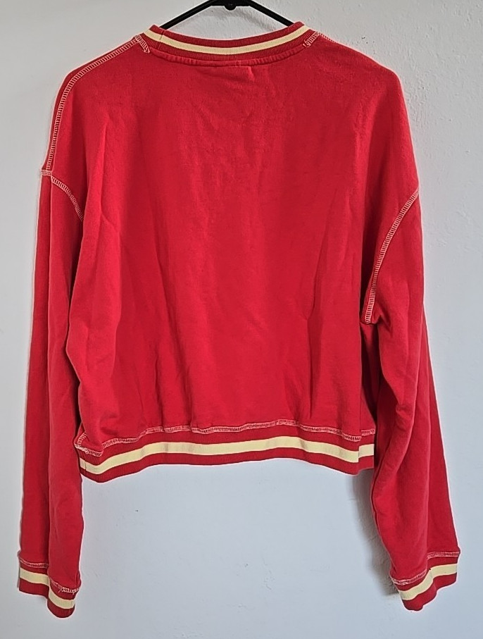 Kickers Classics Red Pullover Sweatshirt Sweater … - image 9