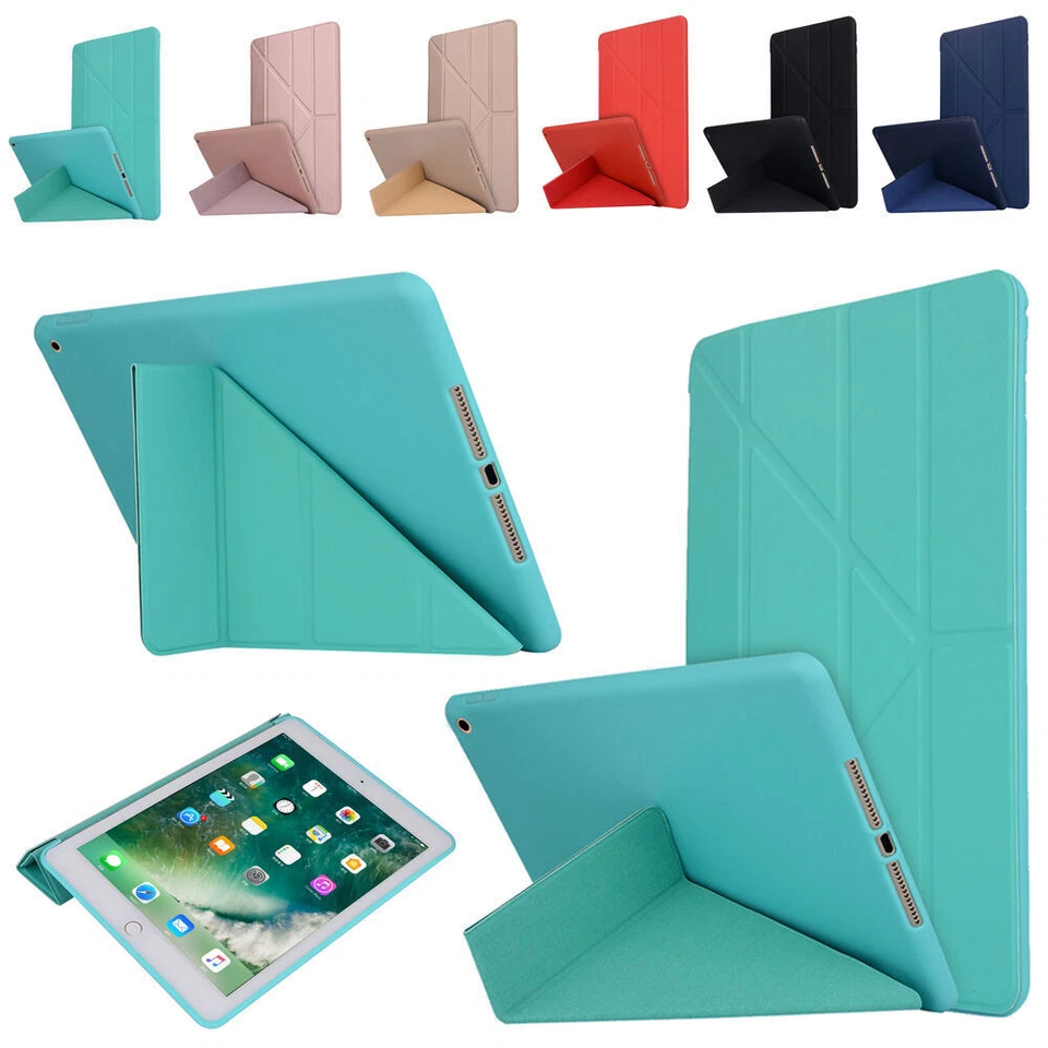 For iPad 5/6/7/8/9/10th Gen 10.9" 2022 10.2" Case Smart Flip Leather Stand Cover - Image 3 of 4