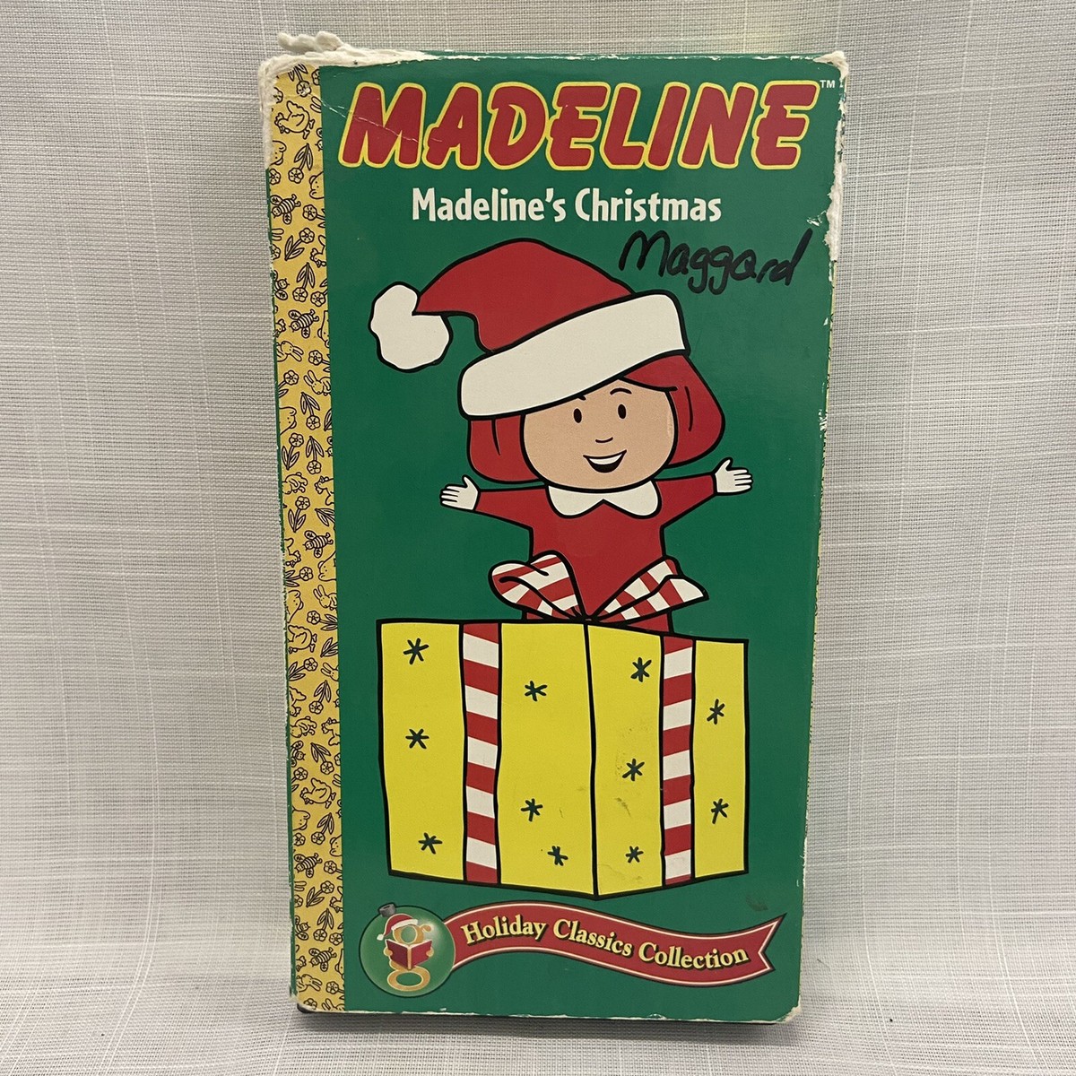 Madeline's Christmas VHS Golden Books Kids Holiday Collection Cult