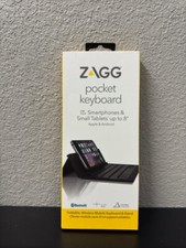Zagg Messenger Universal 8  Wireless Keyboard  Stand For Apple Android  Window
