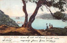 A849 Greece 1905 Souvenir de Corfou Corfu L ile d Ullysse Island postcard