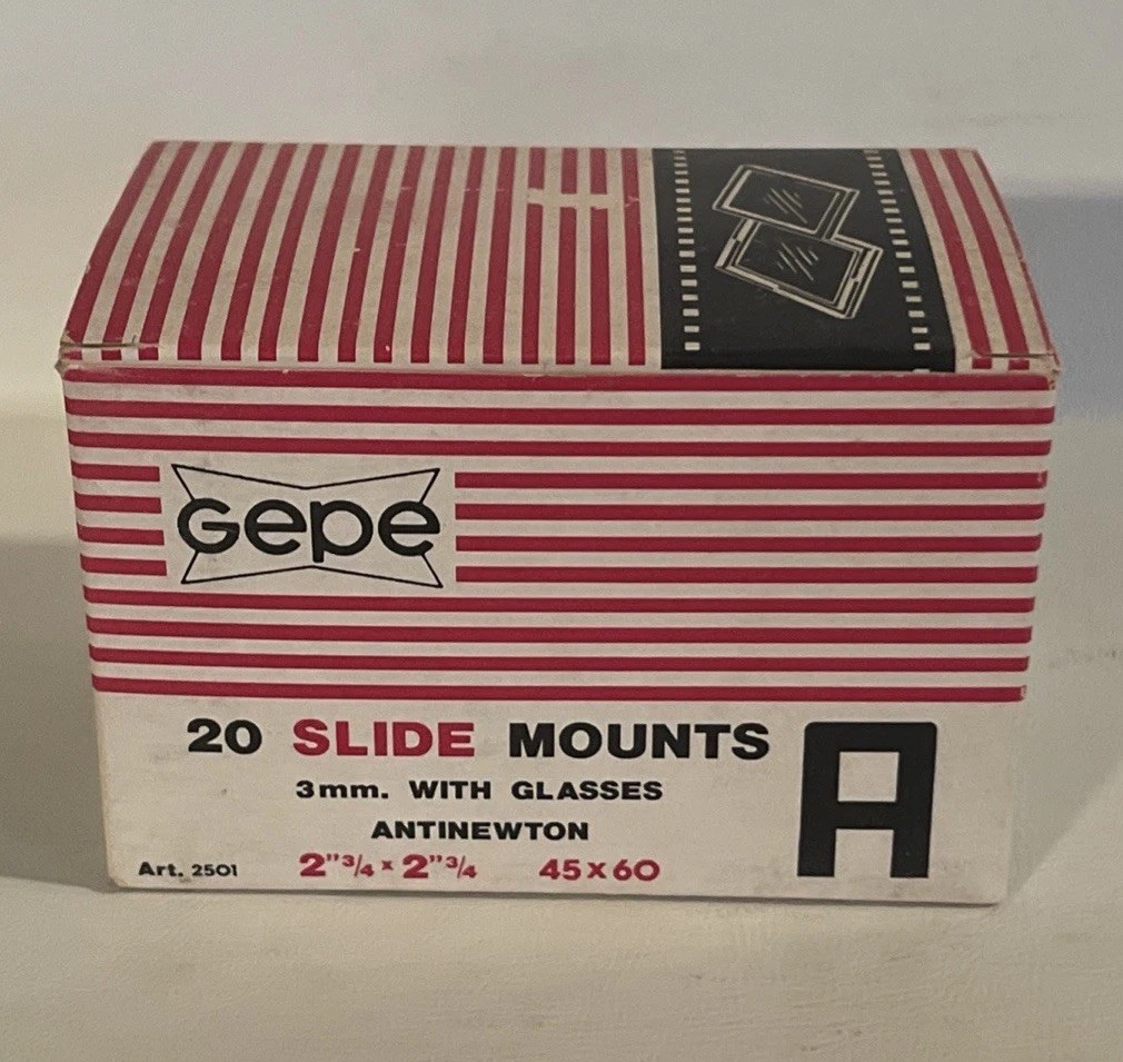 GEPEスライド用マウント20枚入り5セット 希少 】ゲぺスライドマウント