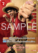P-140 Monkey D Luffy Live Action P - 140 P Promo JAP [P] JAP One Piece Card