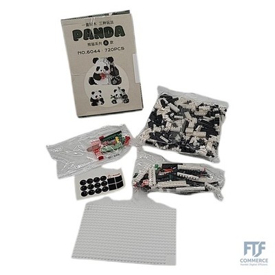 XINTANGXIA 3 In1 Panda Bausteine Set Panda Klemmbausteine Building Block Sets Ko