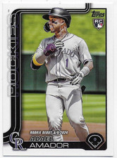 2025 Topps Update #US94 Adael Amador RC - Colorado Rockies