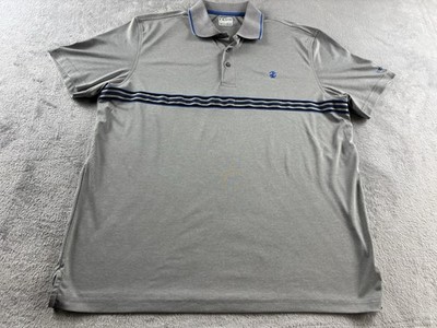 Izod Golf Poloshirt Grau Herren Large s 