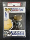 Marvel Iron Man 3 Deep Space Suit Funko Pop #26 PSA 8 NM-MT