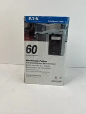 Eaton AC Disconnect,  Non-Fusible Pullout 60 Amp 240 VAC