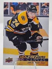 2017-18 Upper Deck UD Canvas YOUNG GUNS Jake DeBrusk Boston Bruins #C112