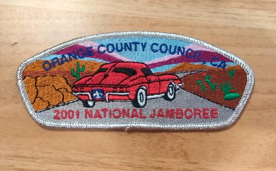 2001 National Jamboree JSP Orange County Council, CA SMY Border