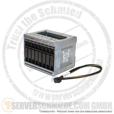 HP 8x SFF Drive Cage Kit inkl. SAS backplane with power cable ML110 ML350 Gen10