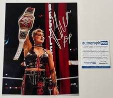 RHEA RIPLEY SIGNED AUTOGRAPH WWE RAW NXT 8x10 PHOTO C w/PROOF & ACOA COA