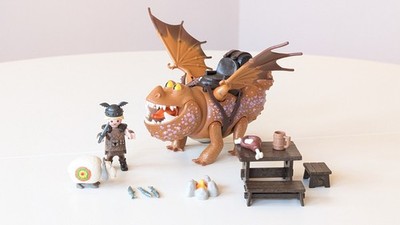 Playmobil Dragons (9460) - Fischbein und Fleischklops (Komplett!)
