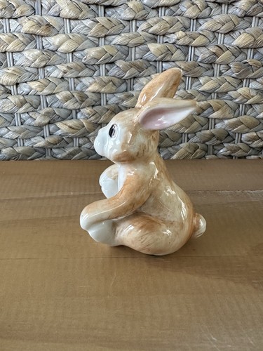 Fitz and Floyd Painting Easter Eggs Bunnies Chick Tumblers Figurines Duck Bunny - Picture 16 of 21