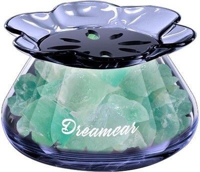 Essential Oil Diffuser Bottle with Natural Crystal Stone Passive Aromatherapy Di
