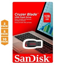 SanDisk 16GB 32GB 64GB 128GB USB 2.0 Flash Drive Thumb Memory Stick USB Pack Lot