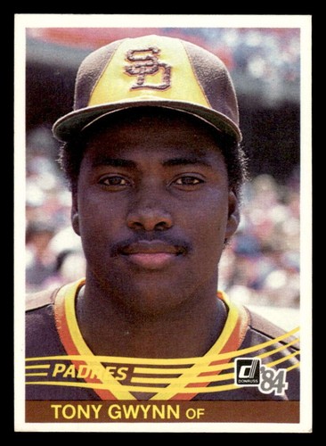 1984 Donruss Tony Gwynn San Diego Padres #324 NM-MT oder besser X7951