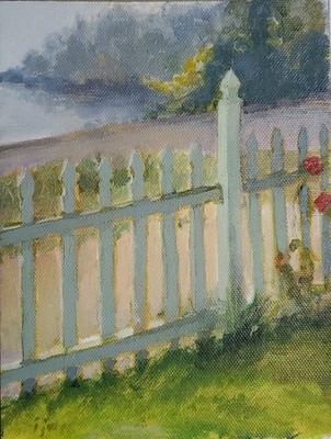 Original Plein Air Landscape Oil Painting, 8x6 Impressionist
