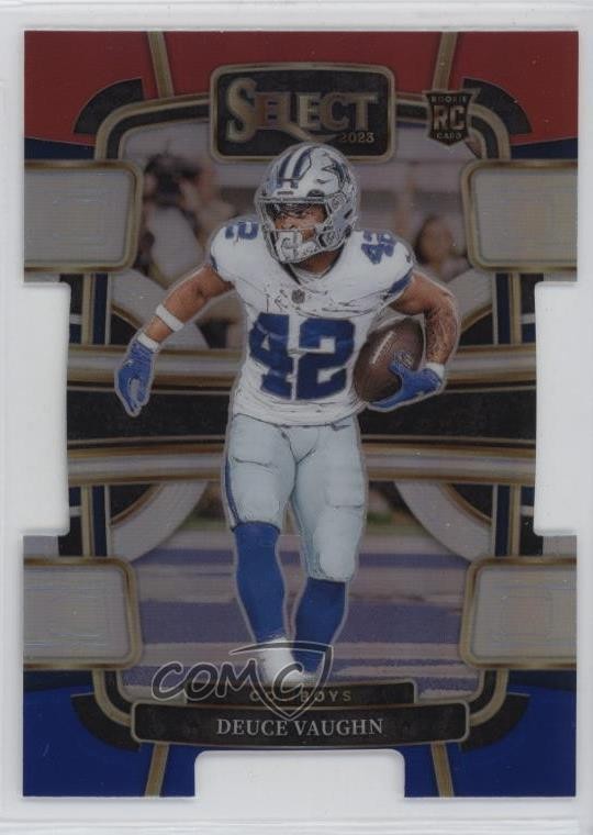 2023 Select Concourse Red & Blue Prizm Die-Cut Deuce Vaughn #28 Rookie RC 19ko