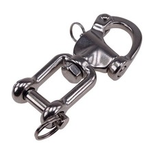 125mm Patenthaken, Panikverschluss, Panikhaken Edelstahl