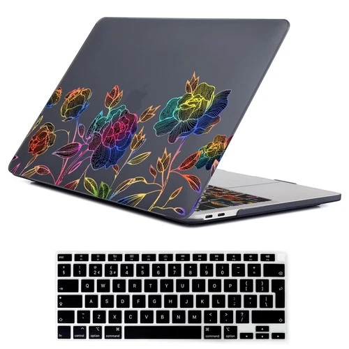 MacBook Air 13.6in Hard Shell Case & Keyboard Cover Translucent - Rose