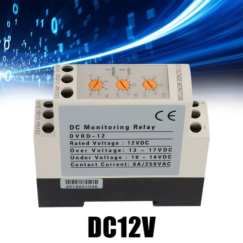 DVRD 12V/V24/36V/48V Low Voltage Surge Protection Relay over/under voltage - Afbeelding 15 van 33