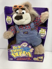 1997 Tyco Real Talkin' Bubba Bear Plush Talking Stuffed Animal New In Box Works