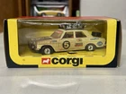 1:36 CORGI TOYS diecast rally race car #5 MERCEDES 240 #291 made Great Britain