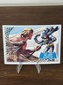 1966 Topps Batman Blue Bat B Series The Grim Gladiator #7B E