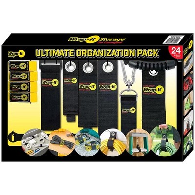 Wrap-It Aufbewahrung Ultimative Organisation Aufbewahrung Aufhängen Griffband Bindepackung 24 Stck.