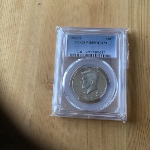 1995-S Kennedy Half Dollar  Proof 50C PR69DCAM PCGS 96839.69/44800537