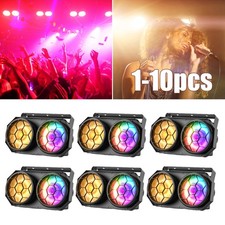 10x 260W COB RGB LED Par Stage Lighting DMX Par Can DJ Club Disco Party Light