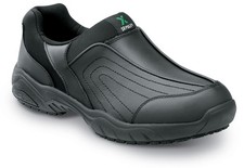 SR Max Charlotte - Women's Black Slip On Slip Resistant Soft Toe Work Shoe