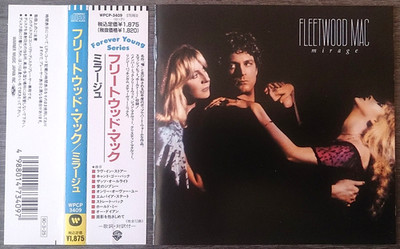 FLEETWOOD MAC - MIRAGE (1990) CD  WARNER BROTHERS RECORDS  WPCP-3409 (JAPAN)