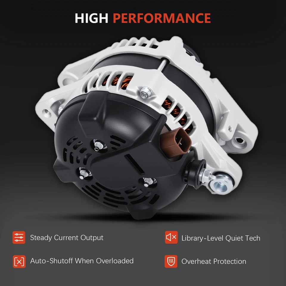 Alternador nuevo para Lexus Es350 2007 2008 2009 2010 2011 2012 2013 2014 2015 2016 Foto 3 de 4