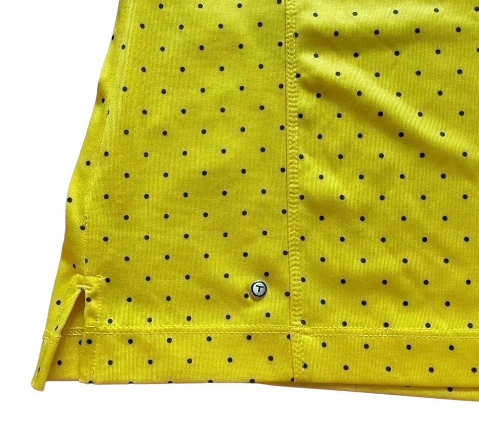 尾部技术性能 • 网球高尔夫户外运动上衣圆点图案 • XS — 第 3/4 张图片