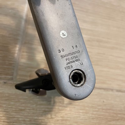 シマノ 105 FC−5750  170㎜ Shimano 105 FC-5750 2x10 Speed 170mm 50/34T HollowtechⅡ
