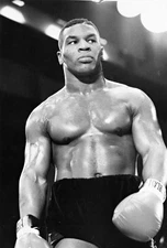 Mike Tyson Vintage Boxing Photo - Iron Mike Collectible - 11x14 Glossy Photo