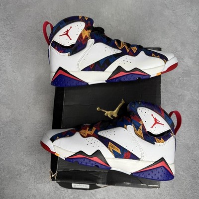 Size 7Y - Jordan 7 Retro Nothing But Net (GS) 304774-142