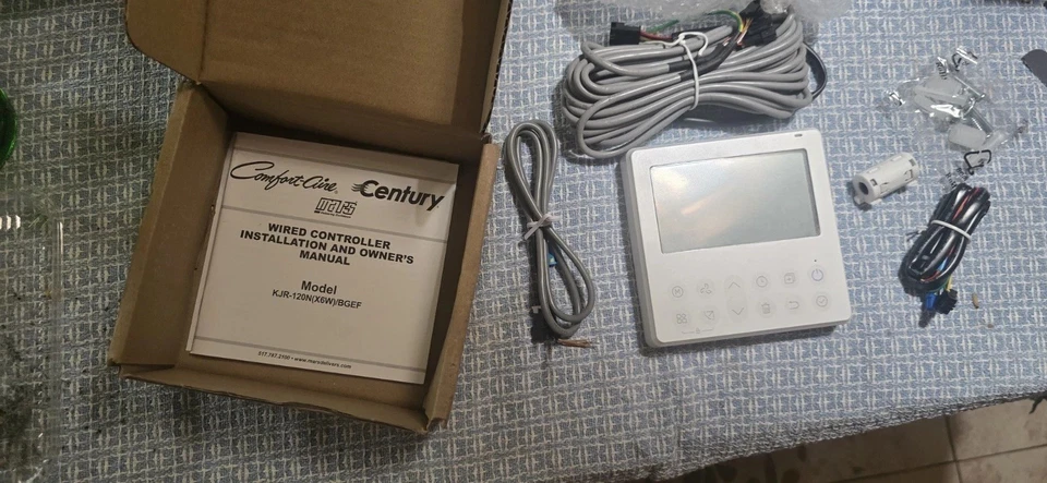 Wired Controller For Hvac  Model# Kjr-120n(x6w)bgef - Image 2 of 4