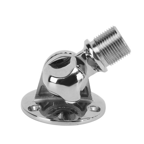 Marine Antenna Mount 25mm/1.0in Threaded 316 Stainless Steel Polishing Processi - Zdjęcie 3 z 12