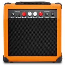 LyxPro Electric Guitar Amp 20 Watt Amplifier Built in Speaker Headphone Jack ...