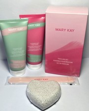 Mary Kay Limited Edition 4-Piece Pedicure Set ~ Lotion,Scrub,Pumice Stone,File!