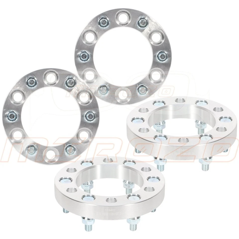 (4) Колесные распорки 25 мм 6x5,5 1 дюйм 12x1,25 для Nissan Armada Xterra Frontier - Изображение 2 из 4