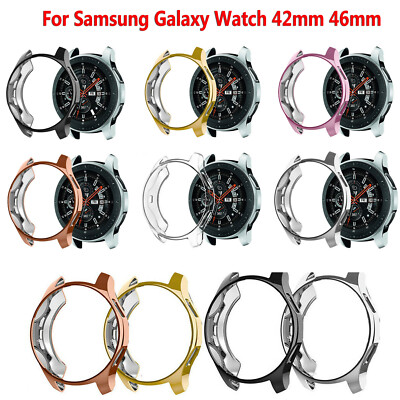 Anti-scratch Protect TPU Case Cover For 46mm 42mm Samsung Galaxy Smart Watch HYA