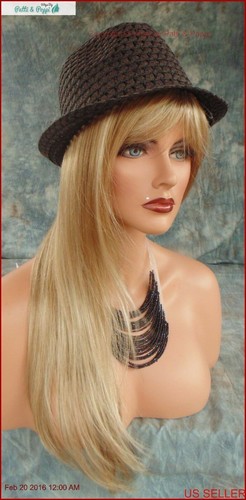 STEVIE | AUTHENTIC AMORE MONOTOP WIG CREAMY TOFFEE TURN HEADS W/ THIS BEAUTY 547 - Picture 6 of 12
