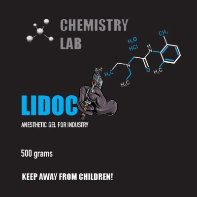 White Pigment Powder 99% for anstz LIDOCA 500g